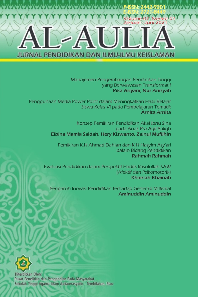 Pemikiran K.H Ahmad Dahlan dan K.H Hasyim Asy'ari dalam Bidang Pendidikan
